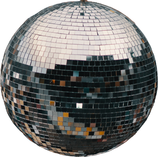 a disco ball